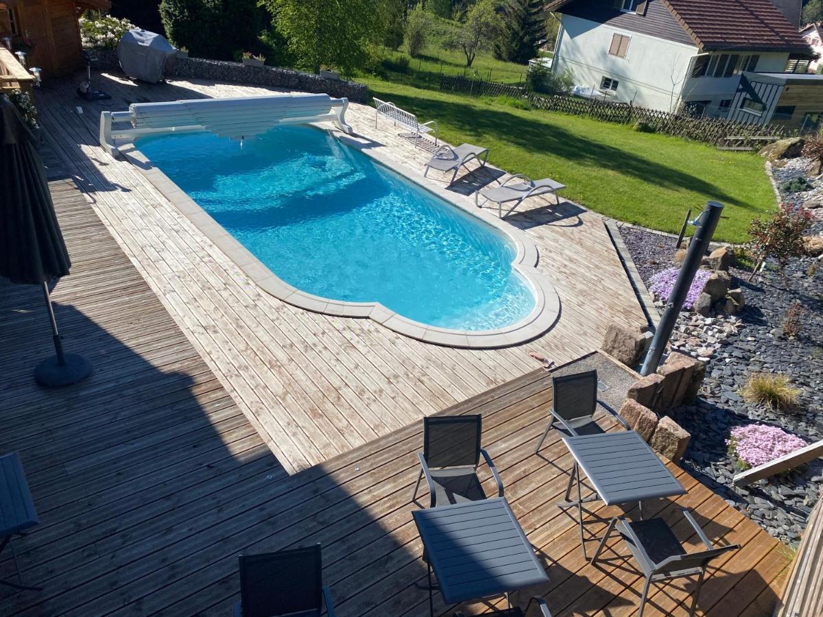 Le Chalet De La Deviniere, Bain Nordique Exterieur Chauffe Xonrupt-Longemer Exterior photo